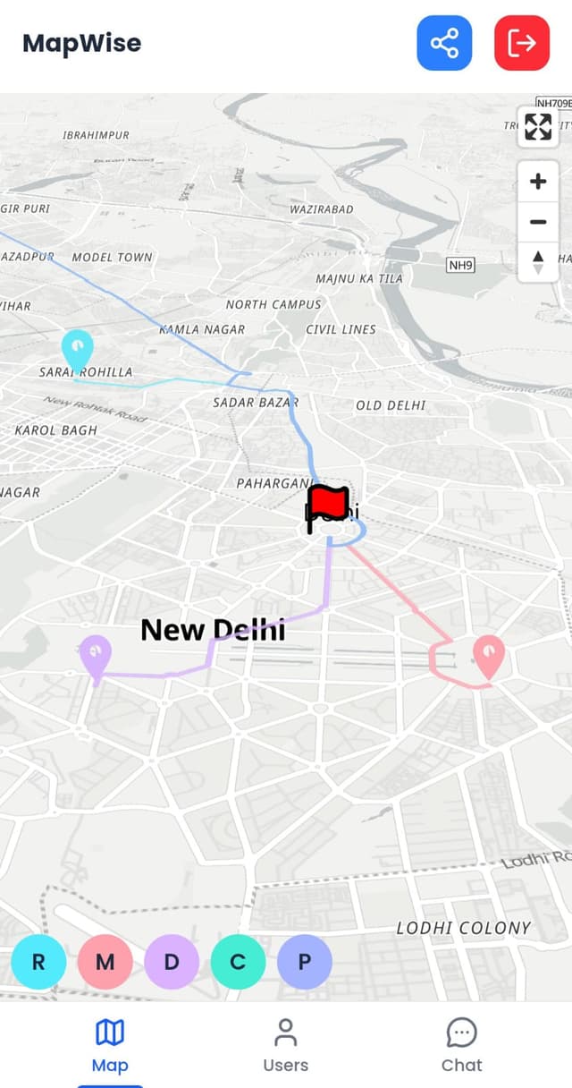 Live Shared Map Image